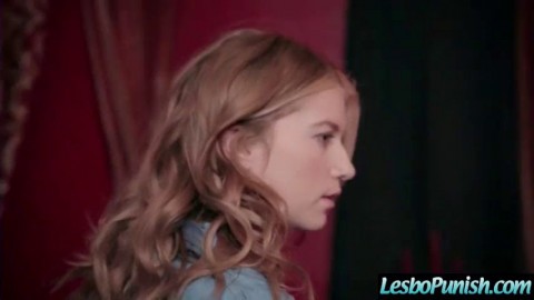 Punish Sex On Cam Between Lesbo Girls (Arya Fae & Raven Hart) clip-03