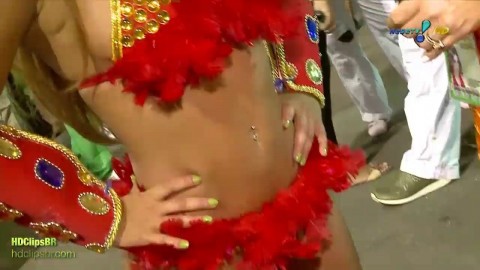 Bastidores Carnaval 2010 - Loira da Laje - Viviane Castro e Moranguinho