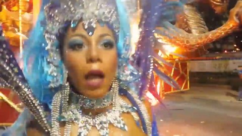 paulina reis com peitões no carnaval rio de janeiro - musa do unidos de bangu
