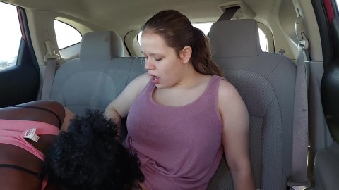 Thick Milf And Ebony Trans Girl Have Sneaky Car Sex In Public Parking Lot - sexonly.top/anjsrz