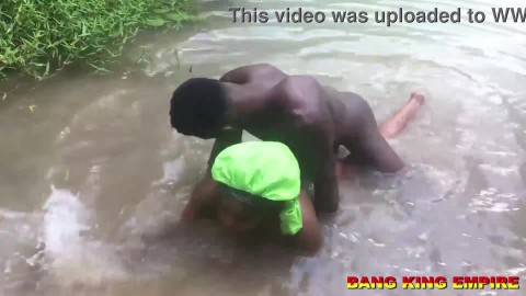 POPULAR AFRICAN PASTOR FUCKED MEMBER IN A LOCAL STREAM DURING WATER BAPTISM - TO RENEW HIS POWER - VIDEO LEAKED ON INTERNET PORN