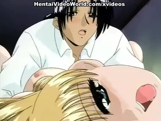 Young hentai blonde gets fucked