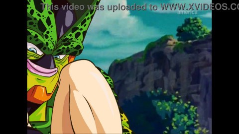 Android 18 fucked by Cell [Zone-tan Flash Hentai]