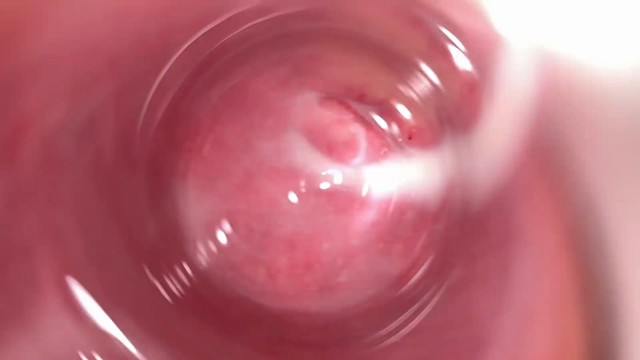 Internal Camera deep inside Mia's creamy pussy