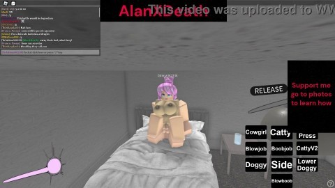 She was not speaking english so i did a quickie in roblox