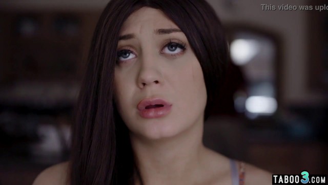 Dirty old stepdad using teen stepdaughters Jojo Kiss pussy each night