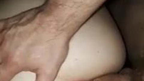 Amateur wife Anal and cum on ass