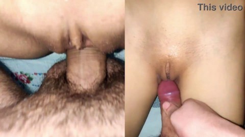 Fucking a skinny Russian 18 year old girl, real homemade porn compilation