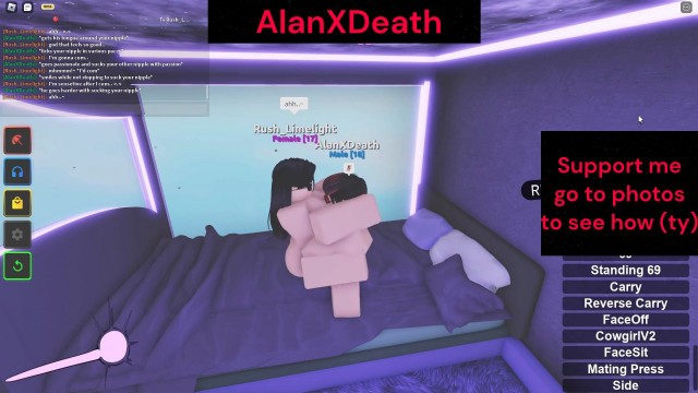 Having sex with some shy girl in roblox (part 1)