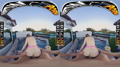 VIRTUAL PORN - Dripping Wet, Steamy Sex With Kimberly Snow #VR