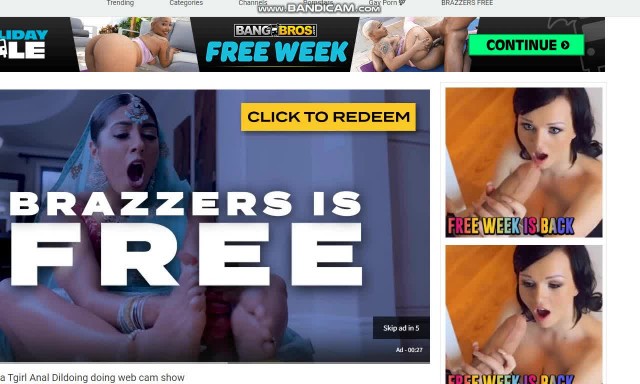 brazzers ad once again...