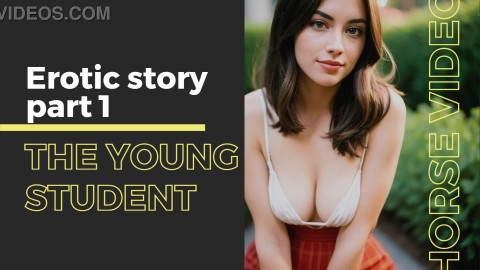 The desire of the young teacher - erotic story - 1 part