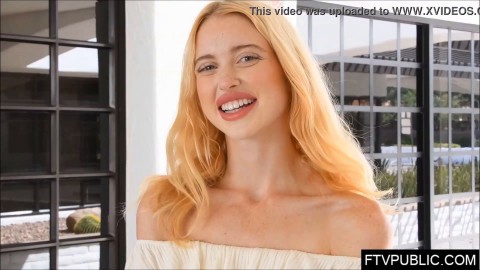 amateur blonde public stuffing porn