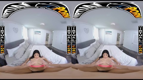 VIRTUAL PORN - Latin Girls Fucked In VR, Starring Serena Santos, Sophia Leone, Gianna Dior & More sex gets Ass
