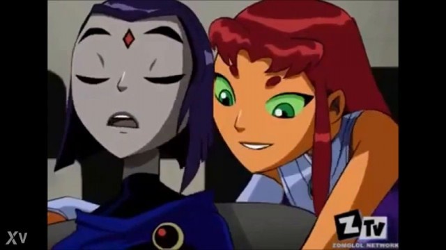 Starfire & raven hentai