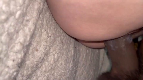 18 year old stepdaughter creampied deep inside her tight pussy and impregnated missionary pov porn