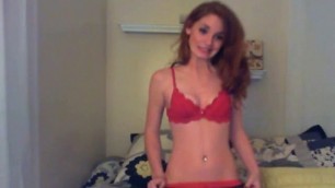 Awesome Webcam Girl Striptease