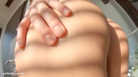 Hot solo girl Sophie Lynx masturbating fingering on Give Me Pink porn