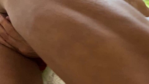 Granny show sexy string thong and extreme insertion banana taboo porn