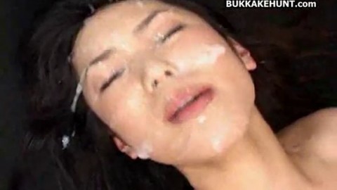 sexy asian cum facials porn