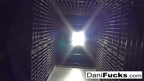 Sexy Dani Daniels is a Bitch Inside A Cage porn
