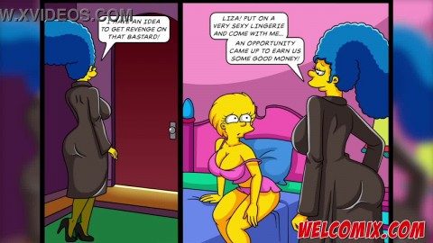 Margy's Revenge! Cheated on her husband with several men! The Simptoons Simpsons porn