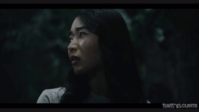 Rikako Katayama gets her holes destroyed and creampie by horny plant tentacles