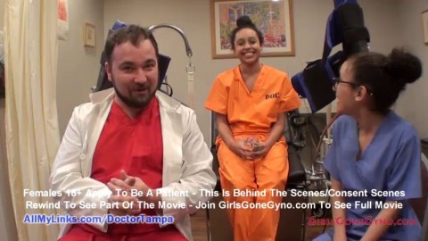 Camera's Capture Freshman Mia Sanchez's Student Physical with Doctor Tampa @ GirlsGoneGynoCom