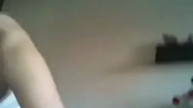 Slim Brunette Babe Masturbates