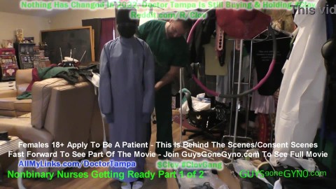 Semen Extraction #3 On Doctor Tampa Whos Taken By Nonbinary Medical Perverts To "The Cum Clinic"! FULL Movie GuysGoneGyno.com!