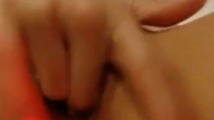 Babe Fingering Her Pussy Close Up
