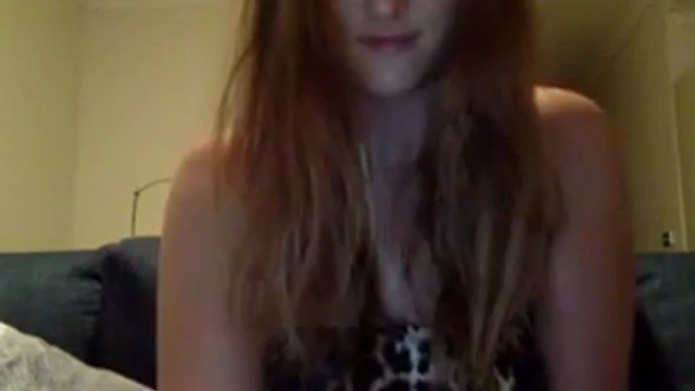 Webcam Cutie Plays With Her Tits