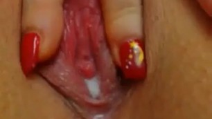 Up Close With A Wet And Creamy Pussy
