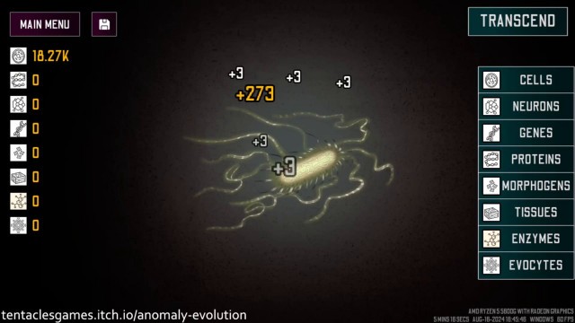 ANOMALY EVOLUTION