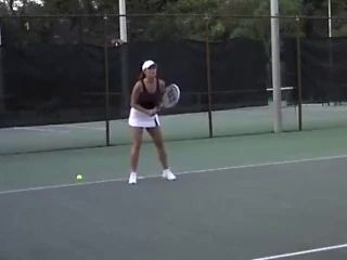 Tennis player Christina Carter