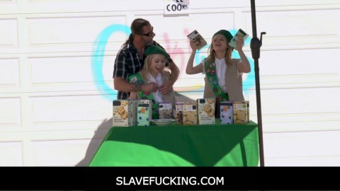 SlaveFucking - Girl Scout porn Will Do Anything To Sell Their Cookies (Free Use)