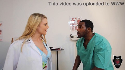 Big Boobed Doctor Joslyn Jane Extracts Rome Major's Hot Cum! porn