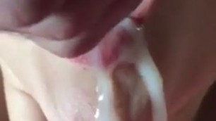 Girl wants to eat a mouthful of sperm