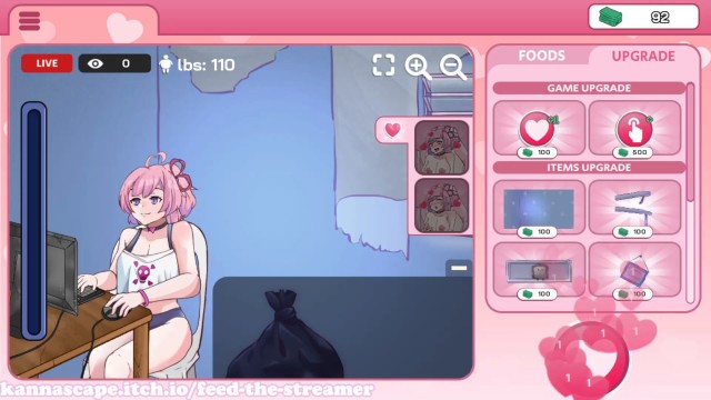 MAKE THE STREAMER GET FAT