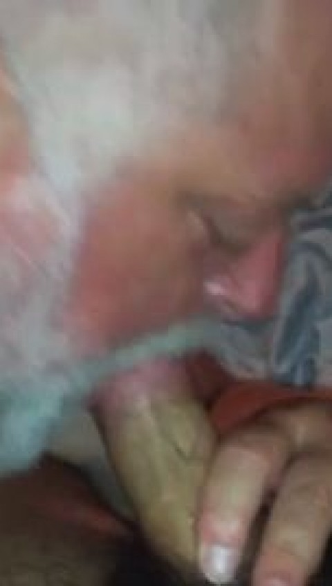 GRANDPA LOVES HIS NEW CHUBBY BOY COCK