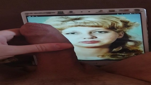 Olya Protsel, Arthur jerks off his big dick to your photos! 4-8