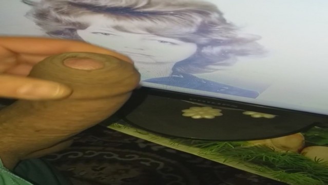Olya Protsel, a man from Bulgaria jerks off his dick in your photos! 3-7