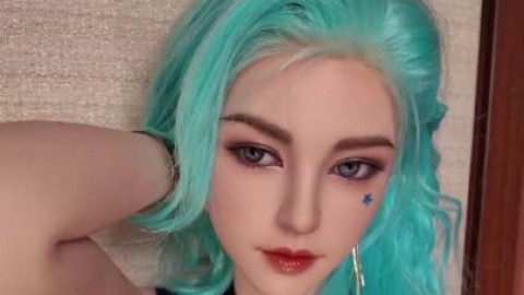Uloversdoll Celeste - 168cm Green Hair Sex Doll Video