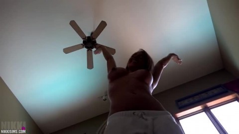 Nikkisims Topless In Sweats Full Lewd Stepmom Sex