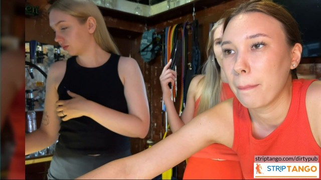 Exclusive Access Granted: Discover Content You Cant Find Elsewhere! These lesbians are working in a cafe. But what they do behin