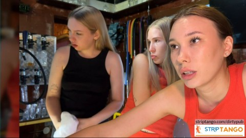 Exclusive Access Granted: Discover Content You Cant Find Elsewhere! These lesbians are working in a cafe. But what they do behin
