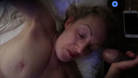 Yvonne Stoney - Horny Slut Wife Sucking Black Stranger