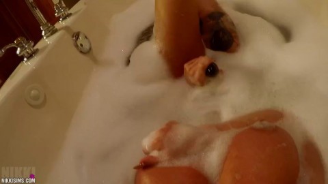 Nikkisims Tub Dildo Full Lewd Karley Grey