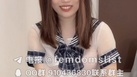フル版【顔出】拘束したM男に跨る素人日本美少女の手コキ射精　Handjob ejaculation of an amat.._01_20cd