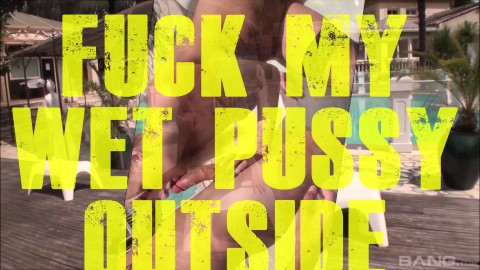 TRAILER 2021 - DAISY LEE - Fuck my wet pussy outside